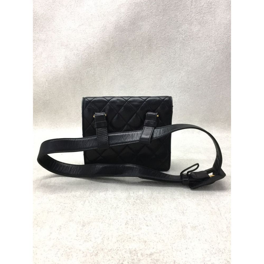 Chanel Matelasse Waist Bag Leather Black - Picture 4 of 8